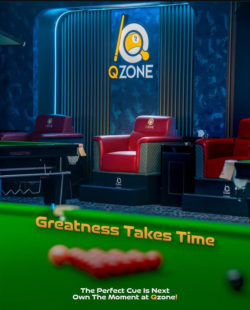 The Qzone snooker hall